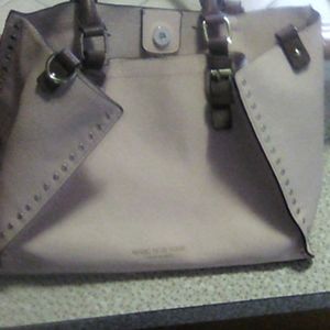 Pink handbag